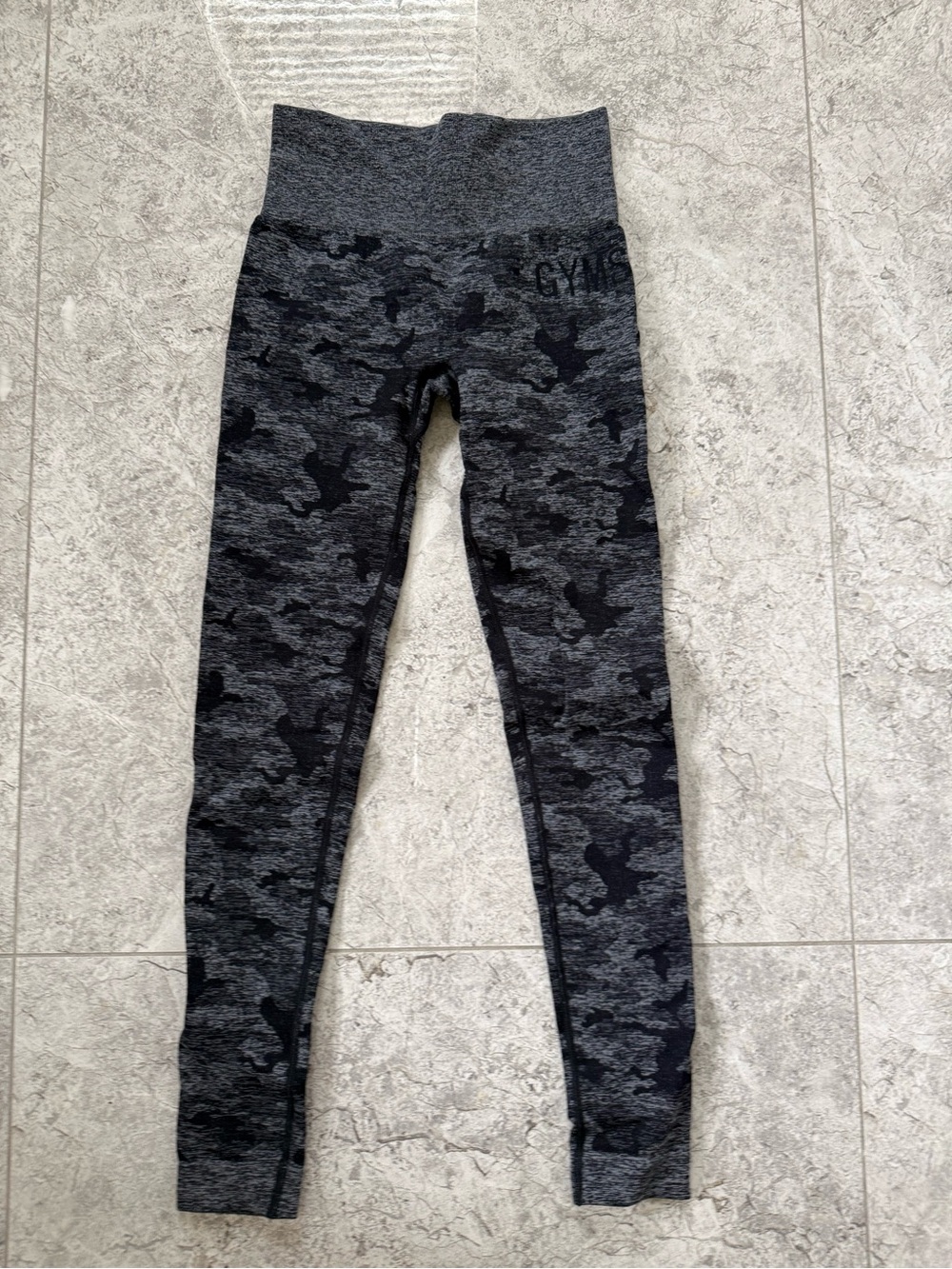 Gymshark Camo Seamless Leggings size xs